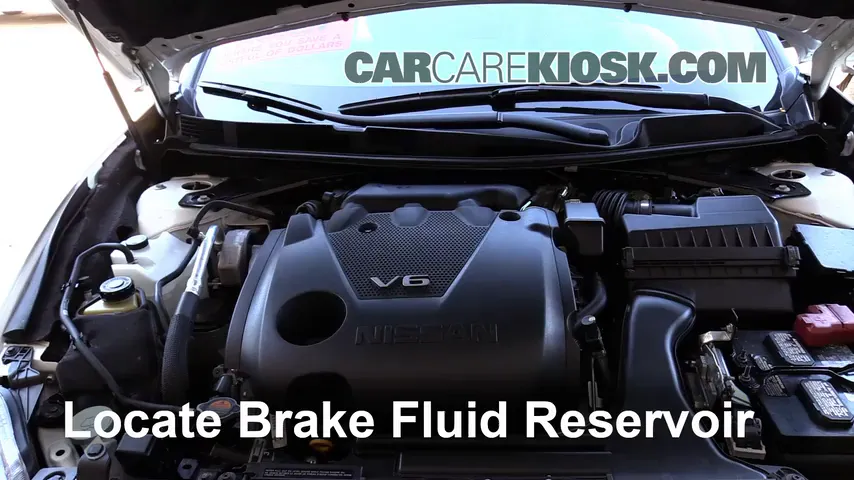 2016 Nissan Maxima SR 3.5L V6 Brake Fluid